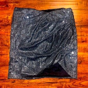 Sparkly holiday mini skirt Adika